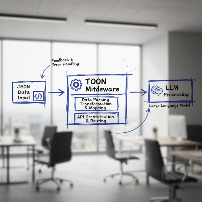 JSON vs TOON token usage comparison