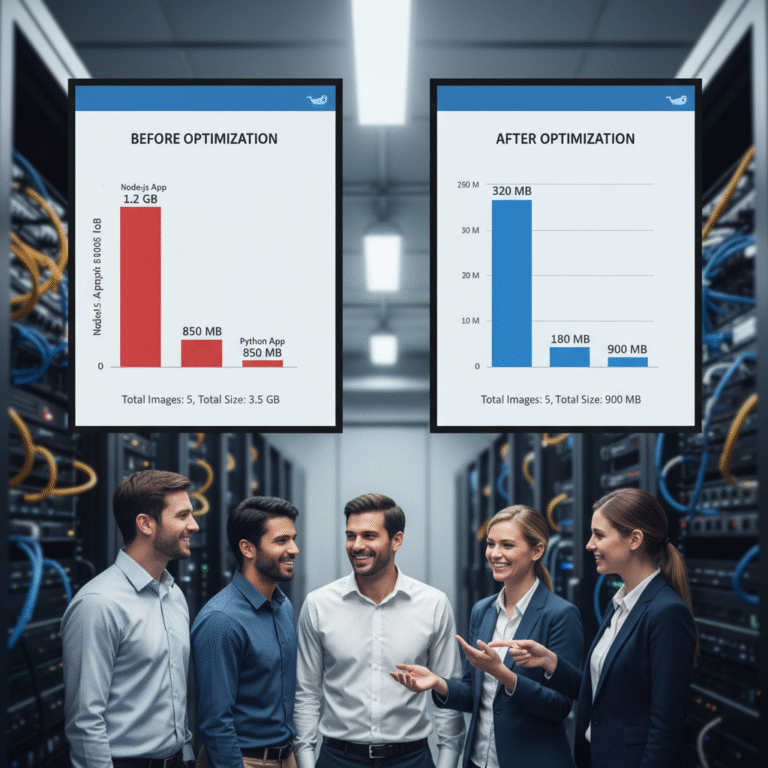 Schrumpfen Sie Ihren Docker-Image von bis zu 95% — Steigern Sie Effizienz und Sicherheit!